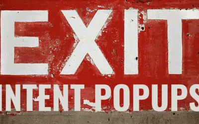 Wie Du mit Exit Intent Pop up fenster mehr Newsletter Abonnenten & mehr Umsatz erzielen und Deine Conversion optimieren kannst