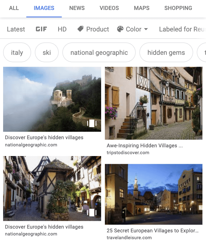 Web Stories Google Bilder