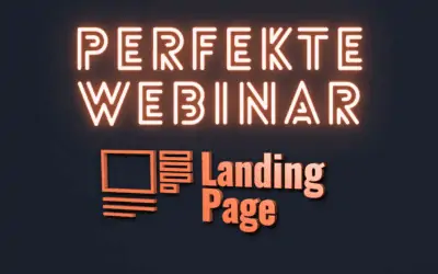 5 Tipps um eine perfekte Webinar Landing Page zu erstellen