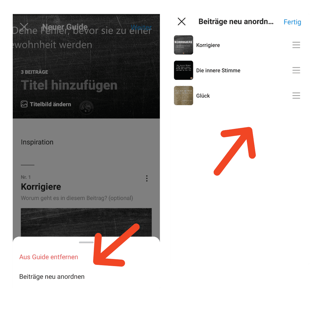 Instagram Guides Anleitung