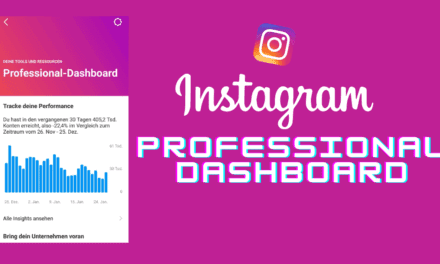 Instagram Professional Dashboard 2025 – Wer bekommt es und welche Funktionen und Nutzen bringt es?