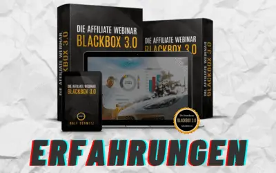 Affiliate Webinar Blackbox 3.0 von Ralf Schmitz – Erfahrungen, Test, Preise, Kosten und Nutzen?