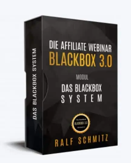 Affiliate Webinar Blackbox 3.0 System