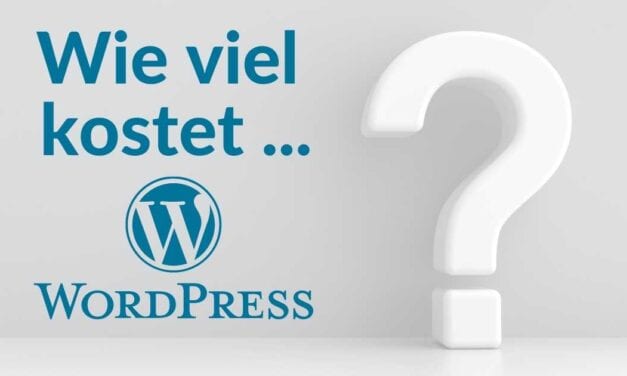 WordPress Kosten & Preise 2022 – Wie viel kostet WordPress wirklich?