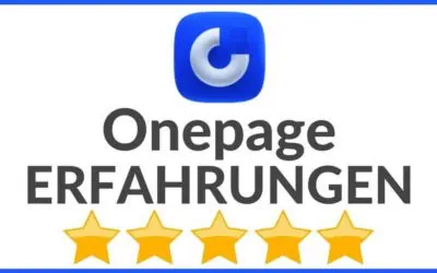 Onepage Erfahrungen & Test 2026– Alles was Du zu Funktionen, Preise, Kosten und Alternativen wissen musst