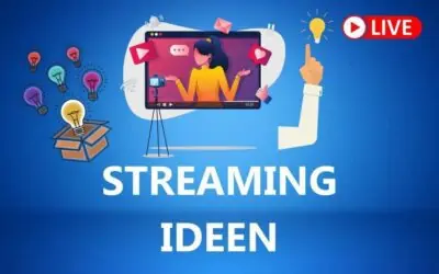 Streaming Ideen: Top 14 Content Ideen und Beispiele für Live Streaming