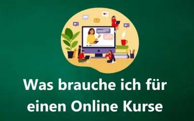Was brauche ich für einen Online Kurs?