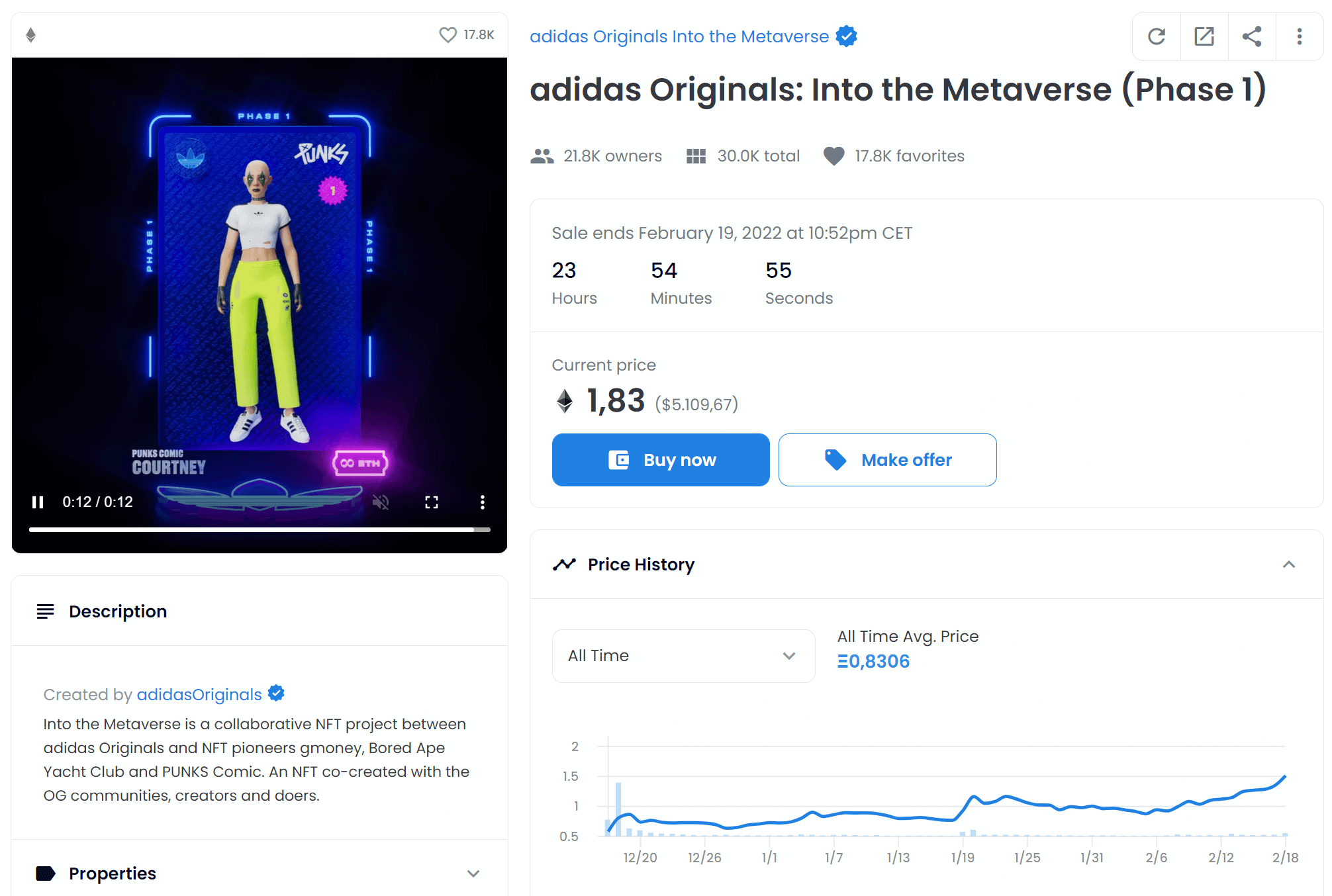 NFT Marketing Adidas