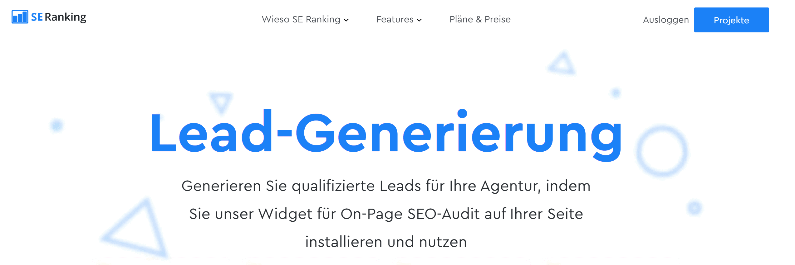 SE Ranking Lead Generator