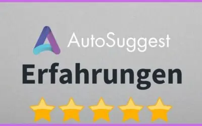 Mehr Traffic mit AutoSuggest (Erfahrungsbericht)