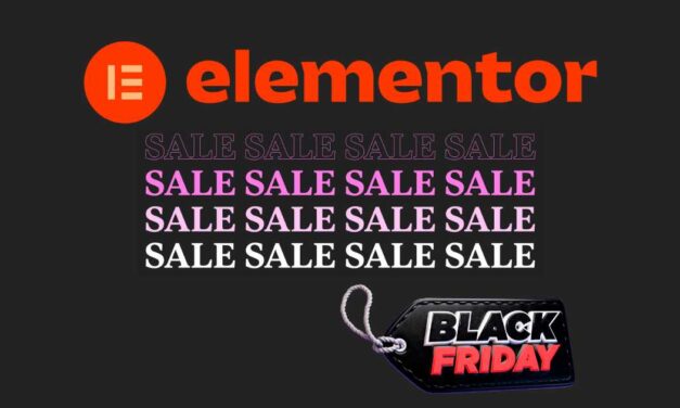 Elementor Black Friday Angebot & Deal 2022: Jetzt bis zu 30% Rabatt sichern!