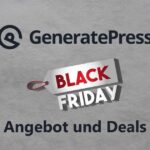 GeneratePress Black Friday Angebot & Deal 2023: Jetzt bis zu 25% Rabatt sichern!