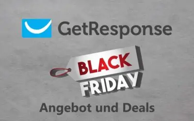 GetResponse Black Friday Angebot & Deal 2026: Jetzt bis zu 40% Rabatt sichern!