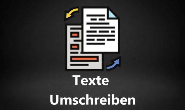 Text Umschreiben Online: Die 7 Besten Text Umschreiber Tools mit Künstlicher Intelligenz (KI) in 2022