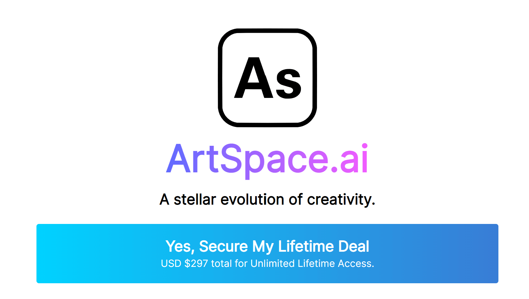 Artspace Preise Kosten Lifetime Deal