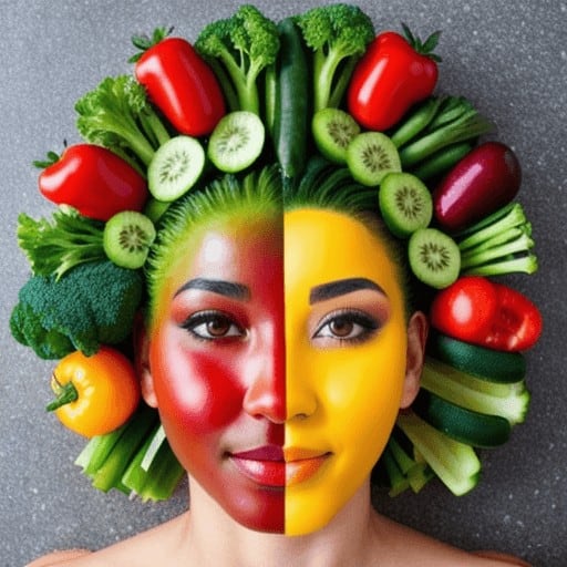 Artsmart KI Bilder erstellen Beispiel Gemüse