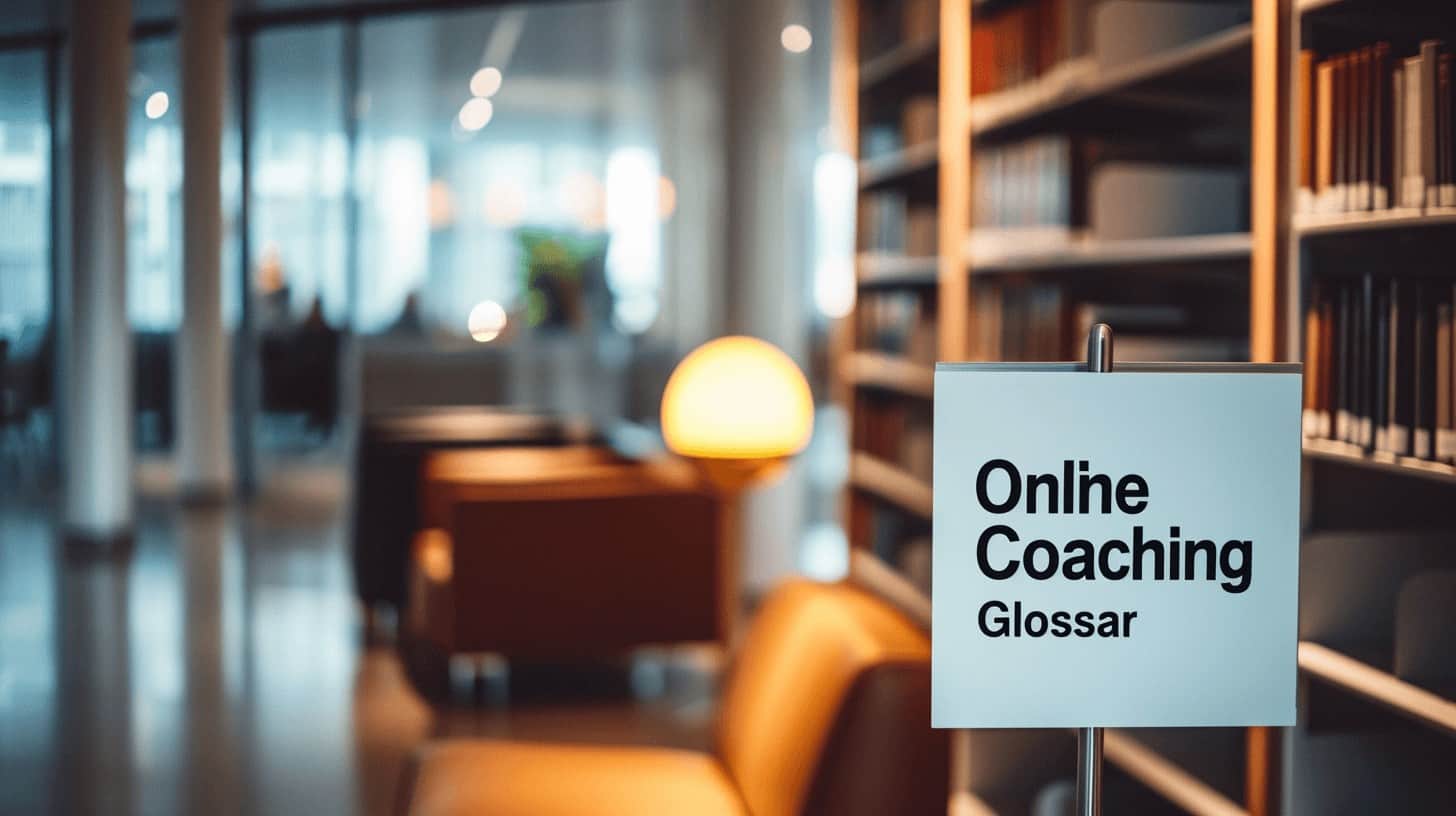 175+ Online Coaching Begriffe einfach erklärt: Online Coaching Glossar und Lexikon mit Definitionen