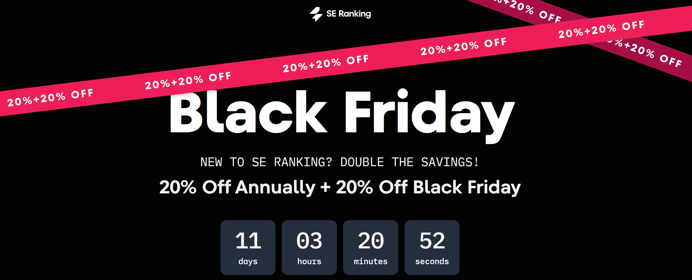 SE Ranking Black Friday